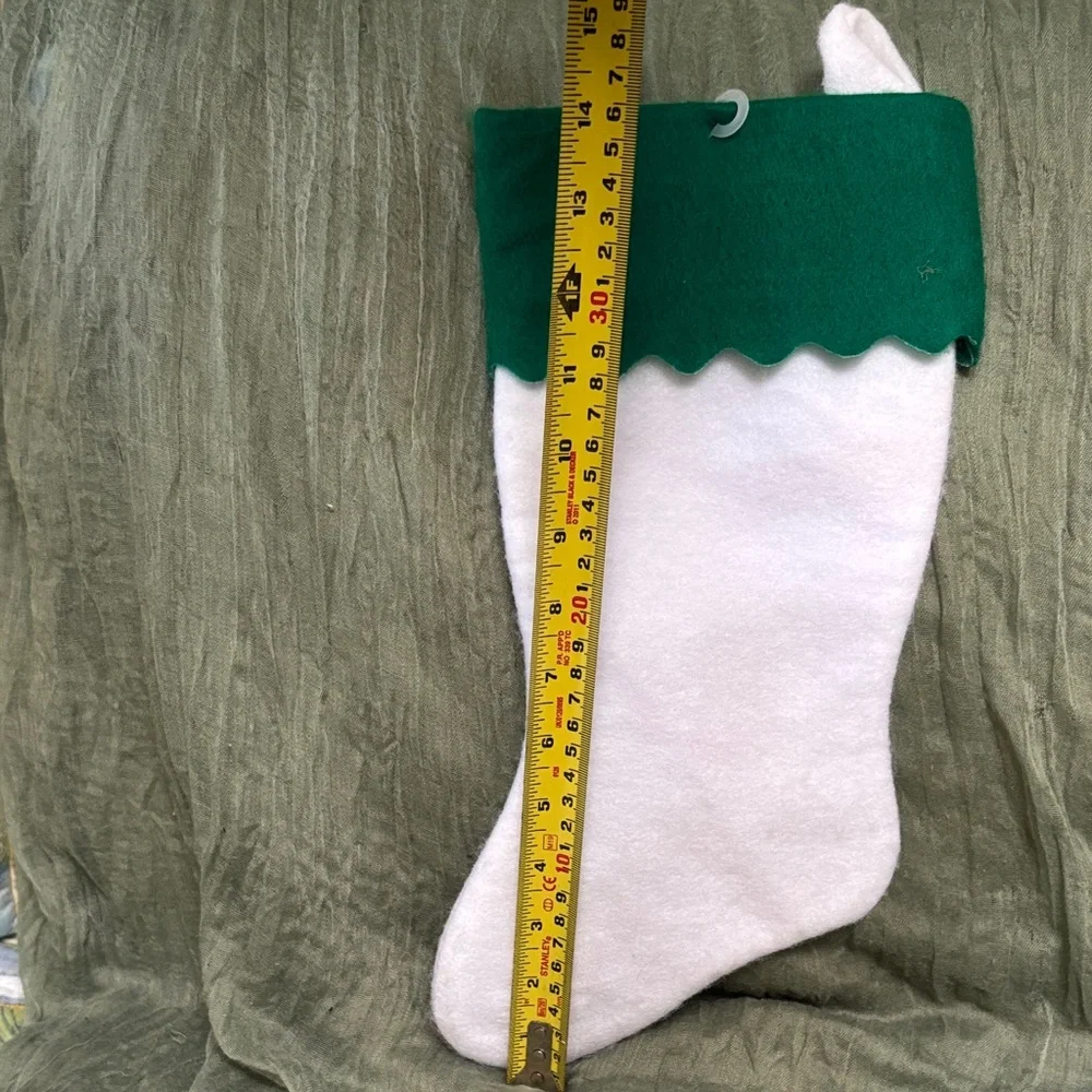 Vintage Disney Lady & the Tramp Christmas Stocking NWT